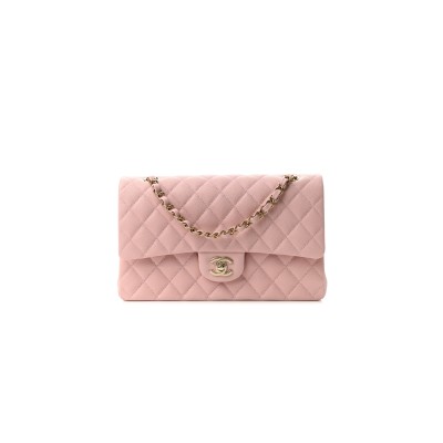 CHANEL CAVIAR QUILTED MEDIUM DOUBLE FLAP 1169700 (25*15*6cm)